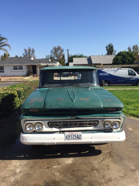 1961 Green Chevrolet C-10