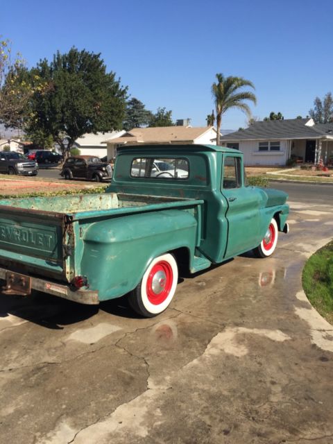 1961 Green Chevrolet C-10