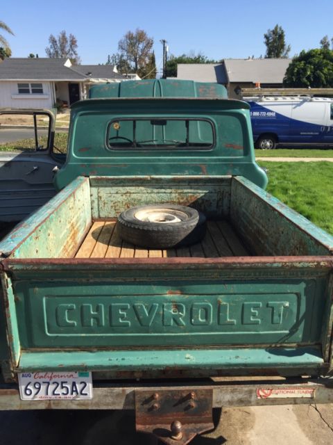 1961 Green Chevrolet C-10