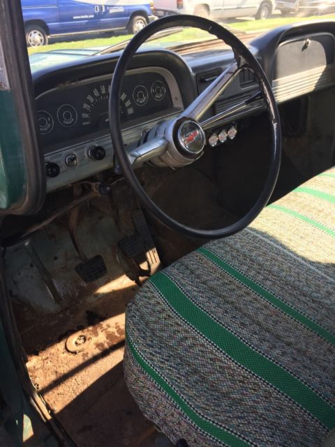 1961 Green Chevrolet C-10