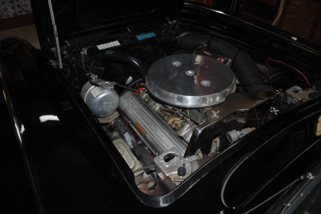 1961 Black Chevrolet Corvette Convertible