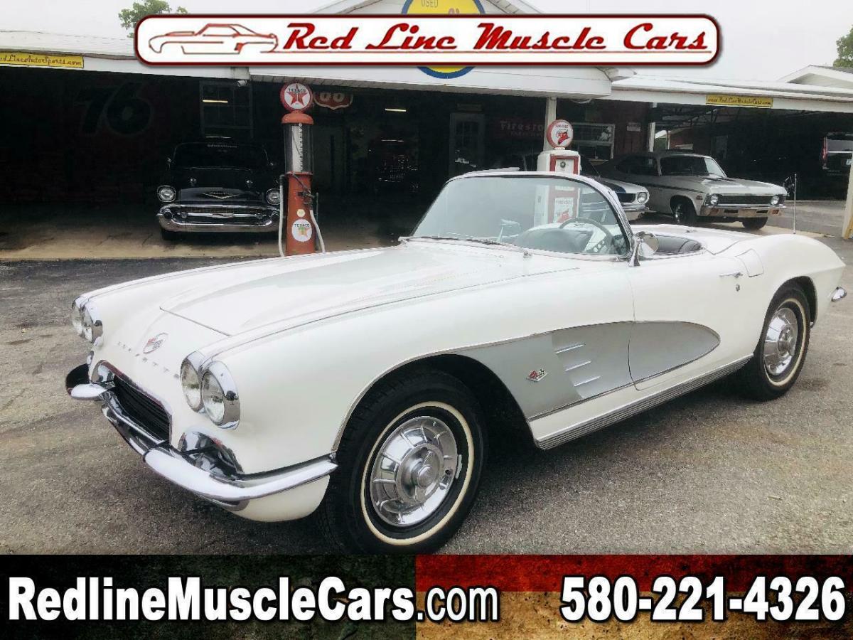 1961 White Chevrolet Corvette --