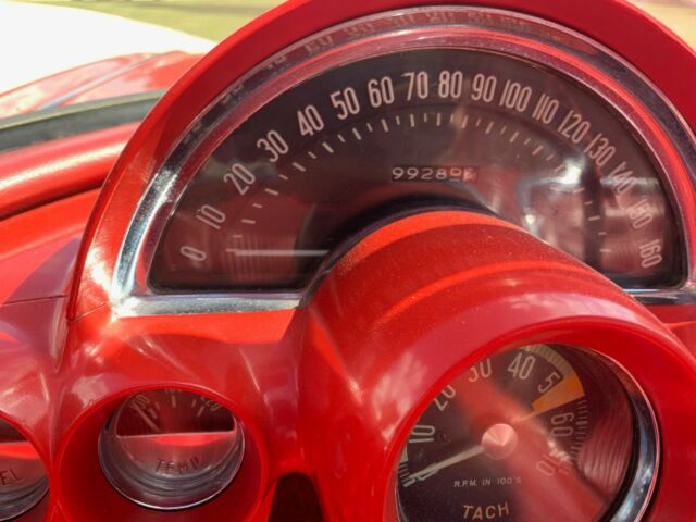 1961 Red Chevrolet Corvette Convertible