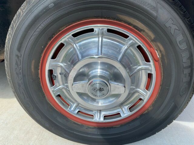 1961 Red Chevrolet Corvette Convertible