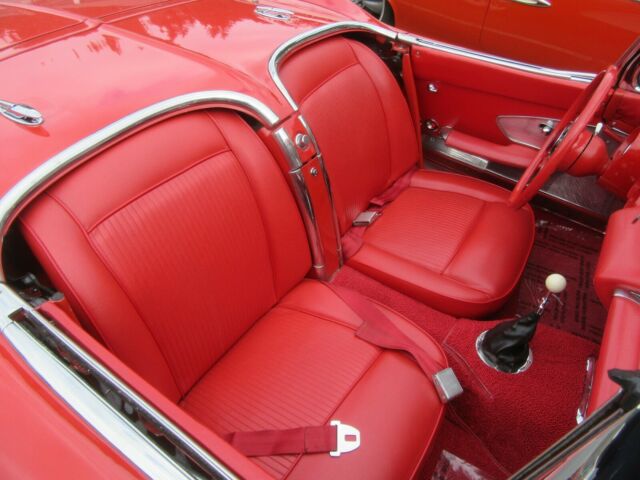 1961 Roman Red Chevrolet Corvette Convertible