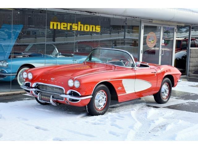 1961 Red Chevrolet Corvette Convertible