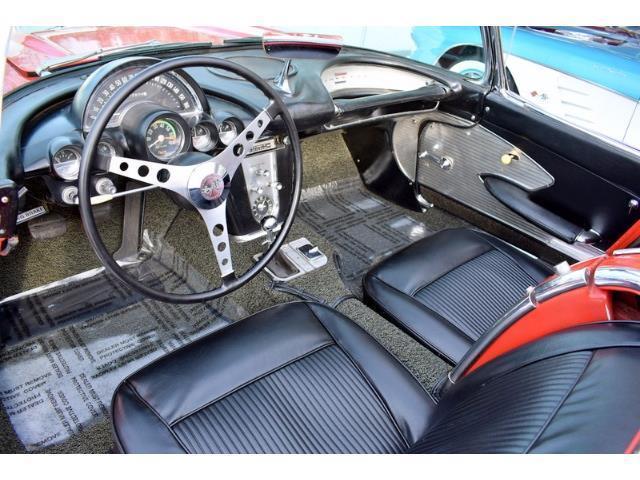 1961 Red Chevrolet Corvette Convertible