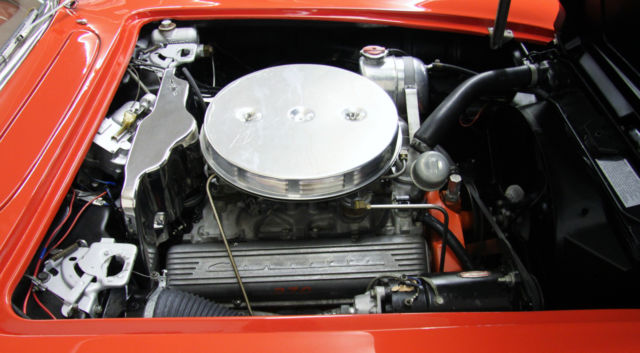 1961 Red Chevrolet Corvette Convertible