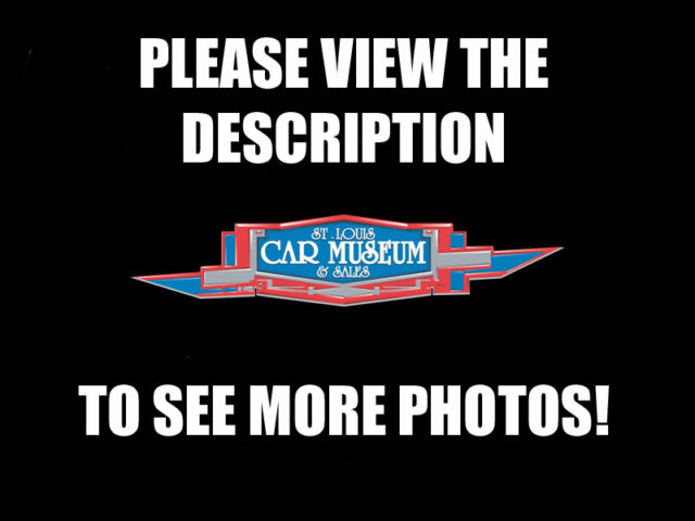 1961 Red Chevrolet Corvette Convertible