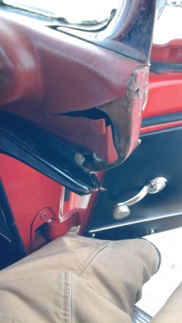 1961 Red & White two tone Chevrolet Corvette Convertible