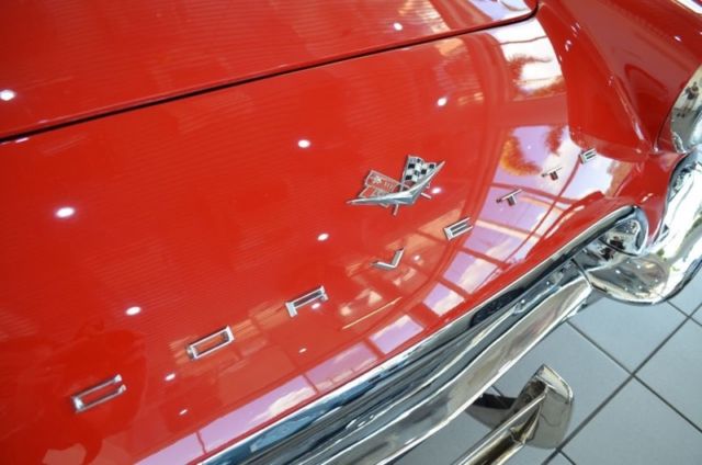1961 Red Chevrolet Corvette Convertible