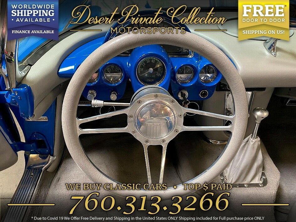 1961 White Chevrolet Corvette Convertible