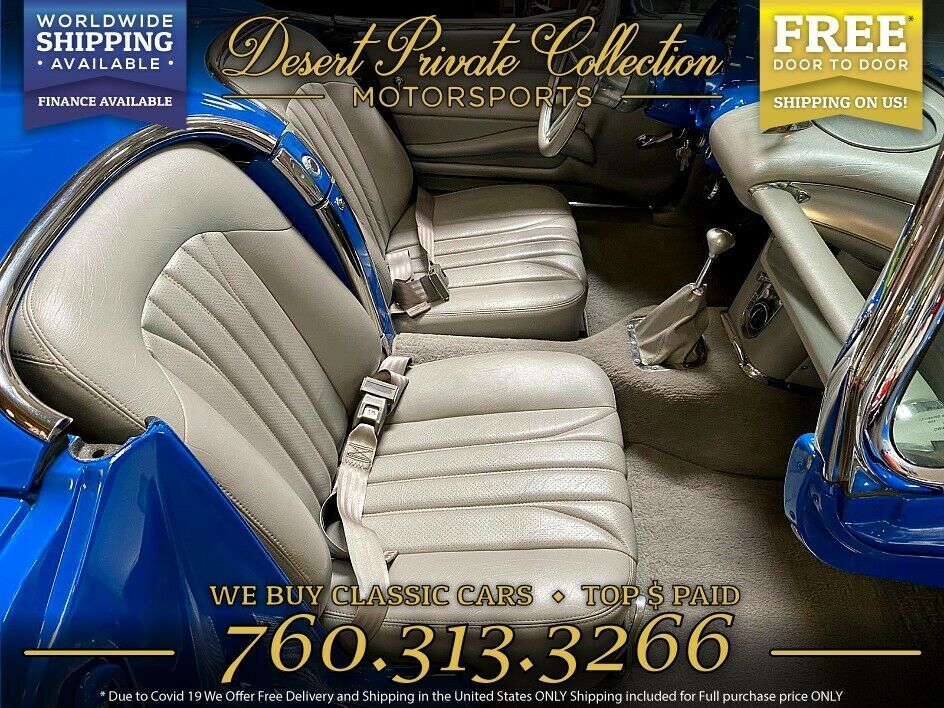 1961 White Chevrolet Corvette Convertible