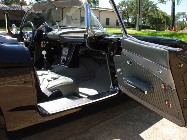 1961 Black Chevrolet Corvette Convertible