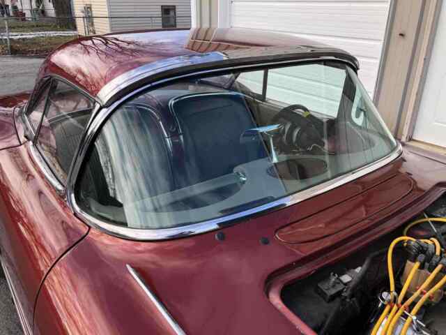 1961 Red Chevrolet Corvette Sports car