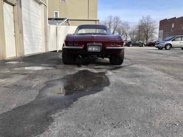 1961 Red Chevrolet Corvette Sports car