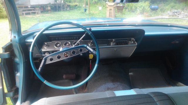 1961 Blue Chevrolet Impala