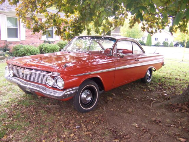 1961 Red Chevrolet Impala Bubbletop