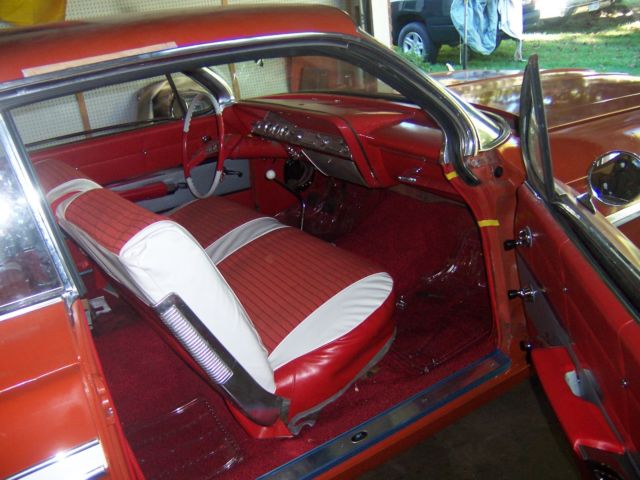 1961 Red Chevrolet Impala Bubbletop