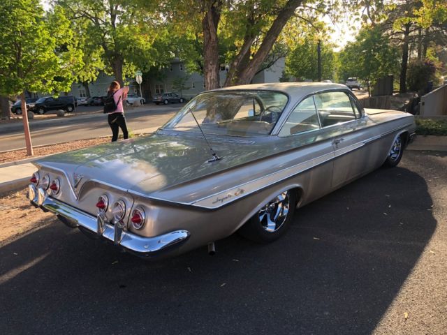 1961 Silver Chevrolet Impala Coupe