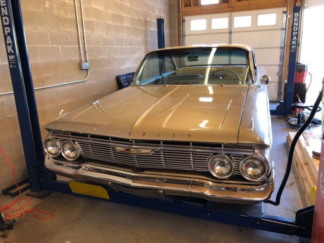 1961 Silver Chevrolet Impala Coupe