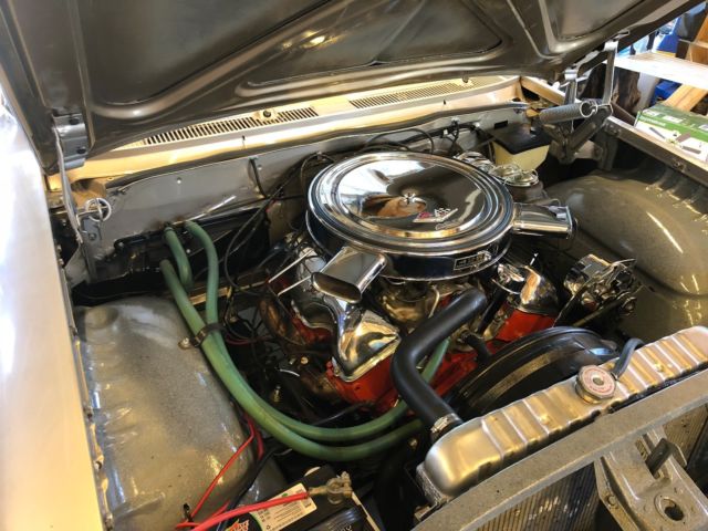 1961 Silver Chevrolet Impala Coupe