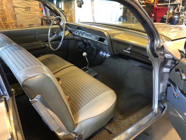 1961 Silver Chevrolet Impala Coupe