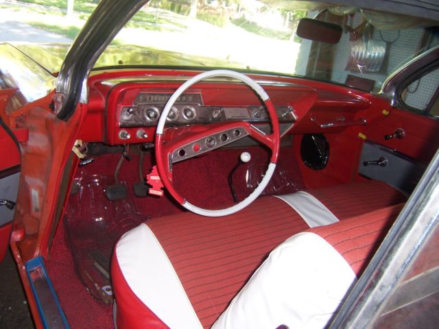 1961 Red Chevrolet Impala Bubbletop