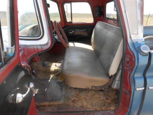 1961 Blue Chevrolet C-10 Standard Cab Pickup