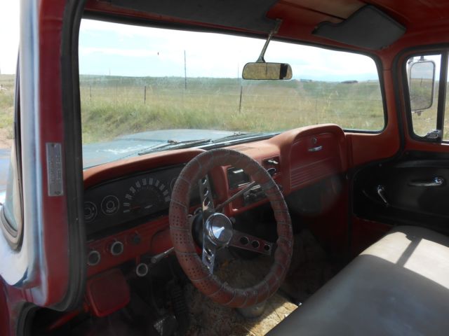 1961 Blue Chevrolet C-10 Standard Cab Pickup