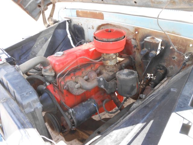 1961 Blue Chevrolet C-10 Standard Cab Pickup