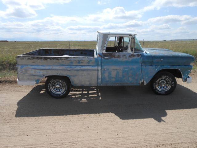 1961 Blue Chevrolet C-10 Standard Cab Pickup