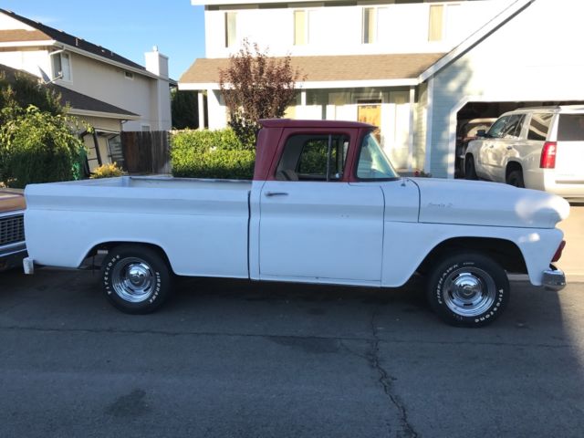 1961 White and red Chevrolet Other Pickups