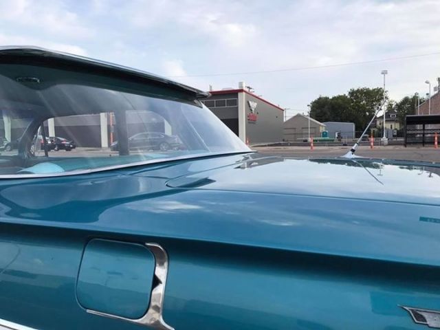 1961 Blue Chevrolet Bel Air/150/210 Sedan