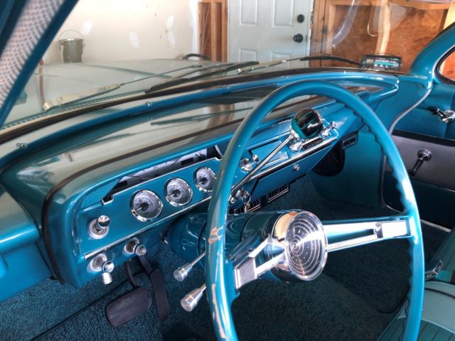 1961 Blue Chevrolet Bel Air/150/210 Sedan