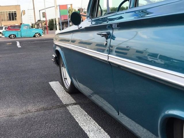 1961 Blue Chevrolet Bel Air/150/210 Sedan