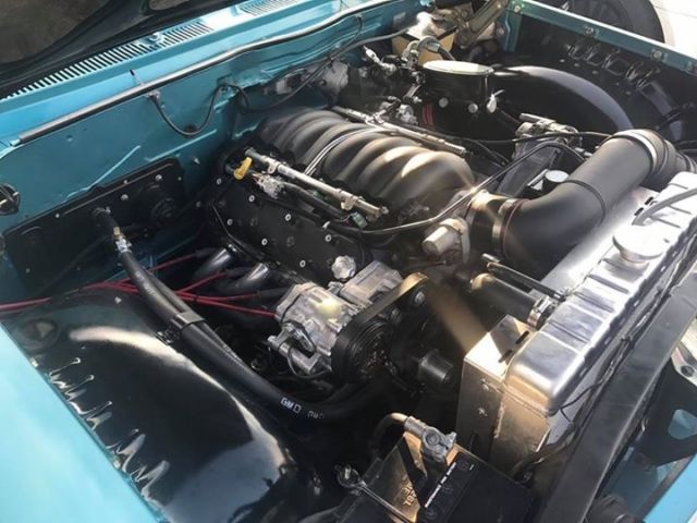 1961 Blue Chevrolet Bel Air/150/210 Sedan