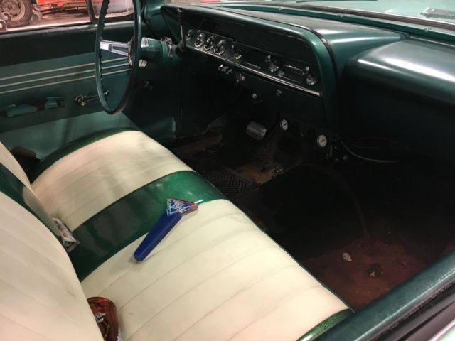 1961 Green Chevrolet Bel Air/150/210 Sedan