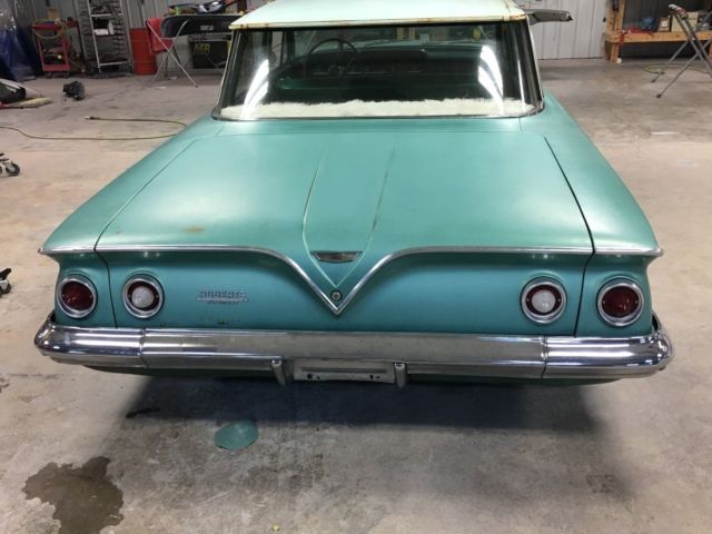 1961 Green Chevrolet Bel Air/150/210 Sedan