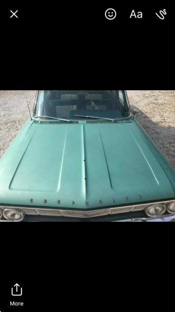 1961 Green Chevrolet Bel Air/150/210 Sedan