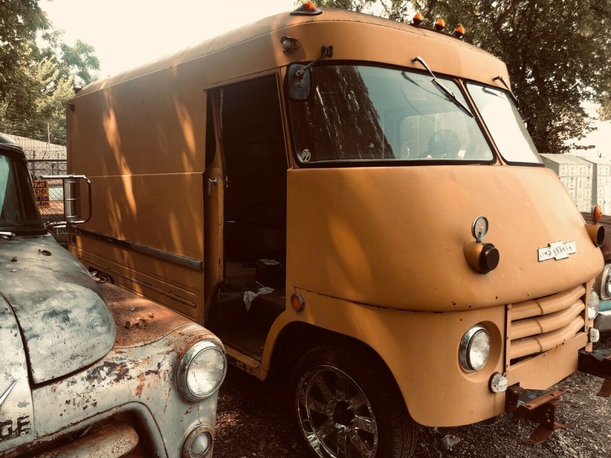 1961 Orange Chevrolet Other Van Camper