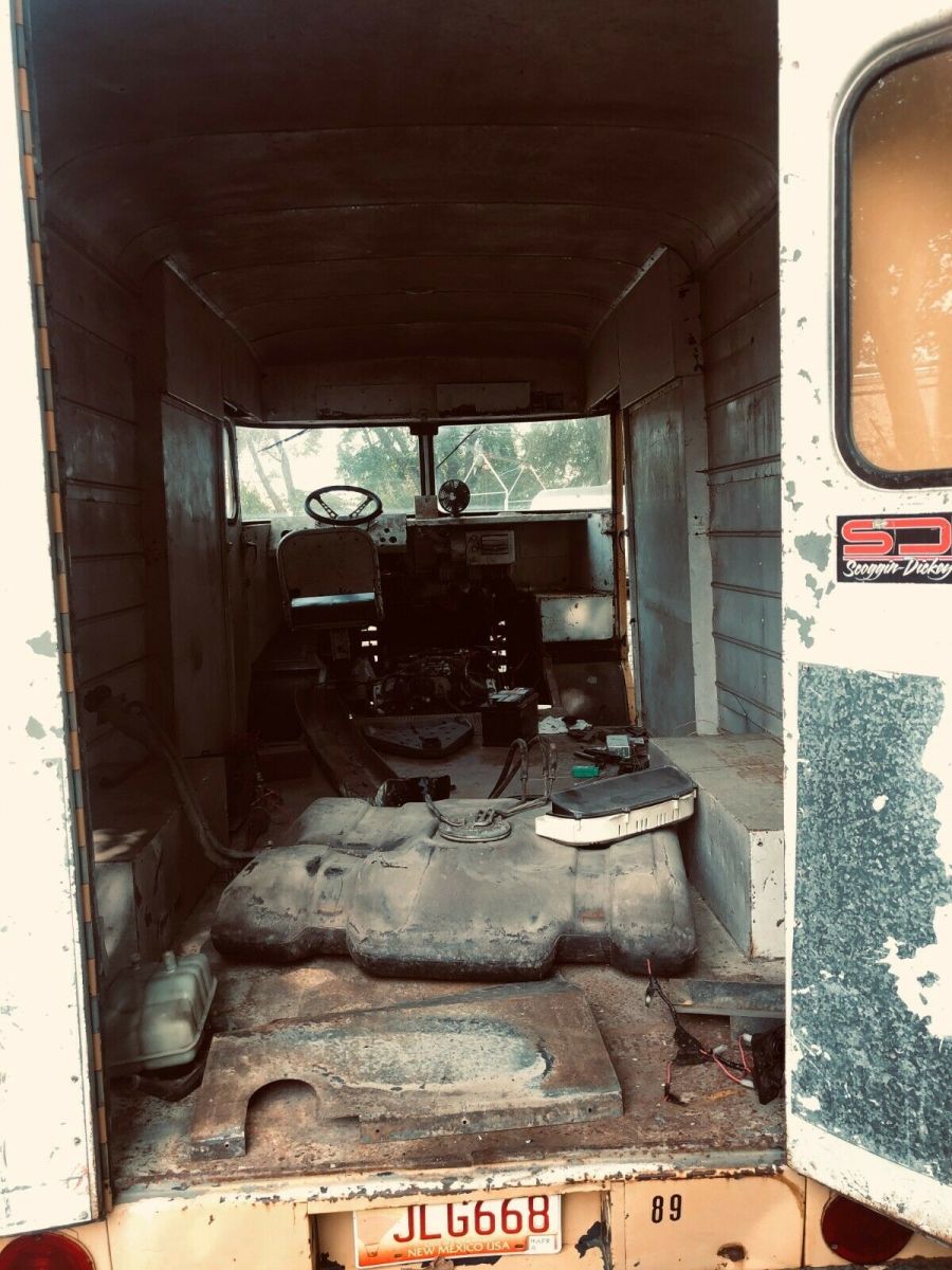 1961 Orange Chevrolet Other Van Camper