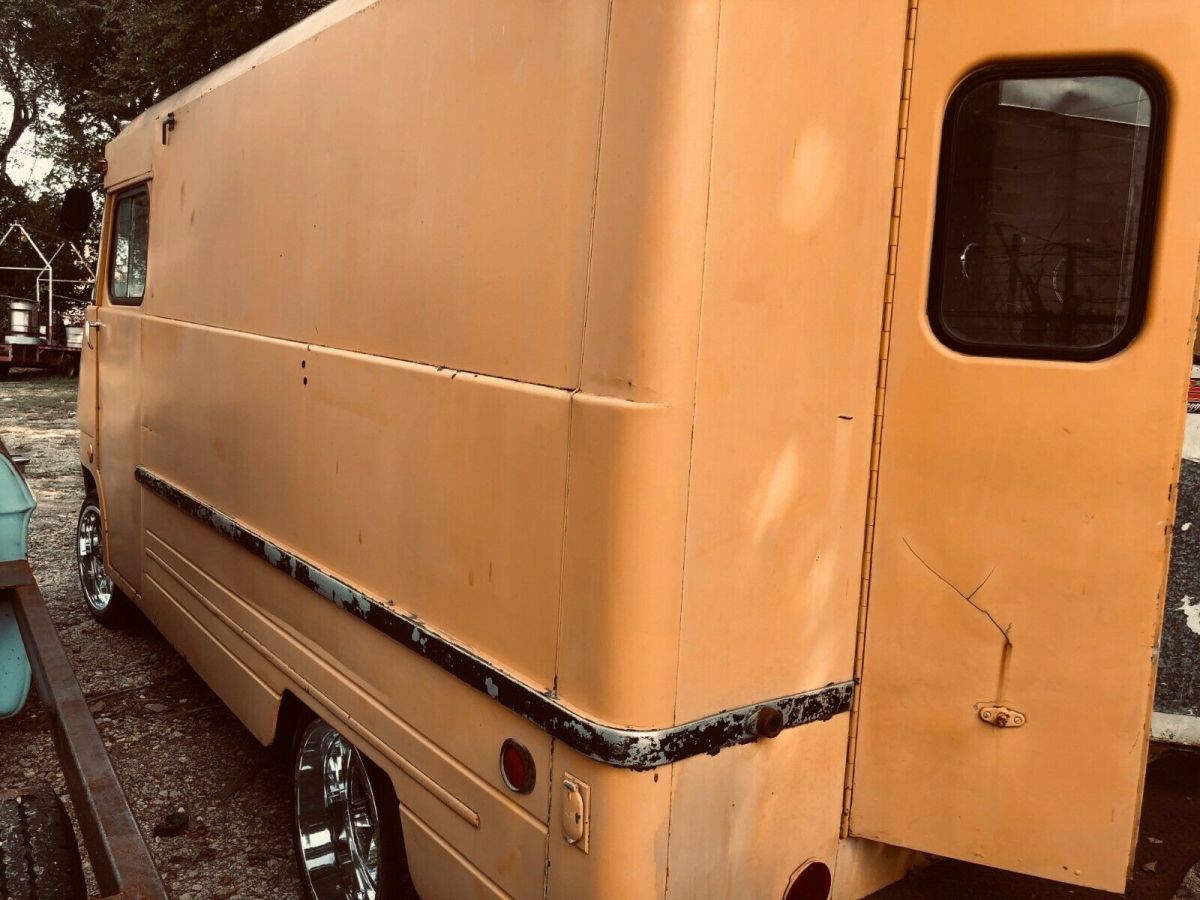 1961 Orange Chevrolet Other Van Camper