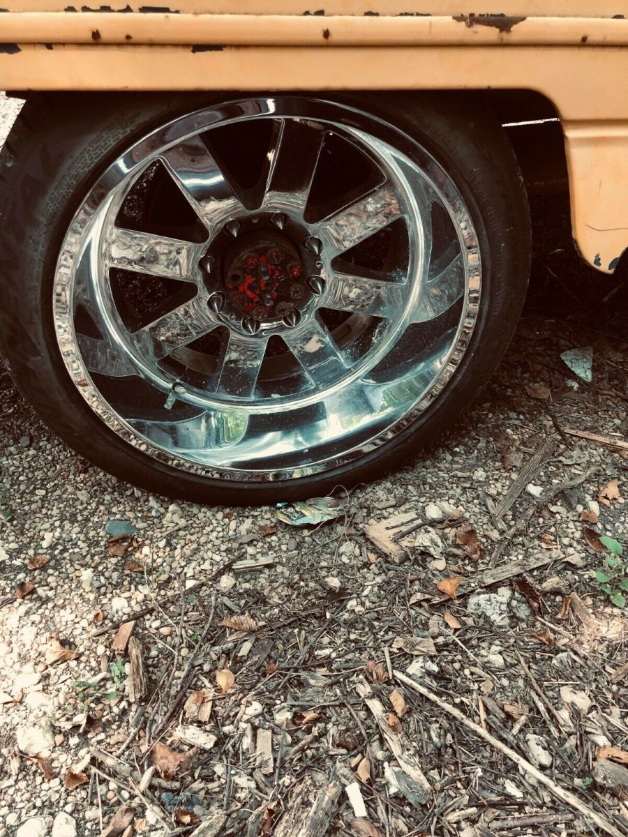 1961 Orange Chevrolet Other Van Camper