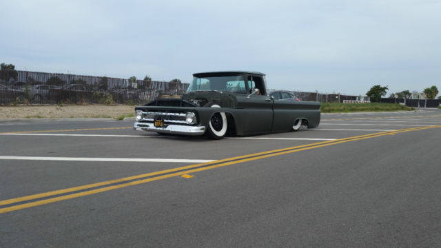 1961 Matte OD Green Chevrolet C-10 Pick-up