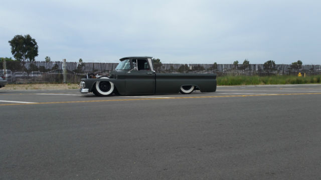 1961 Matte OD Green Chevrolet C-10 Pick-up