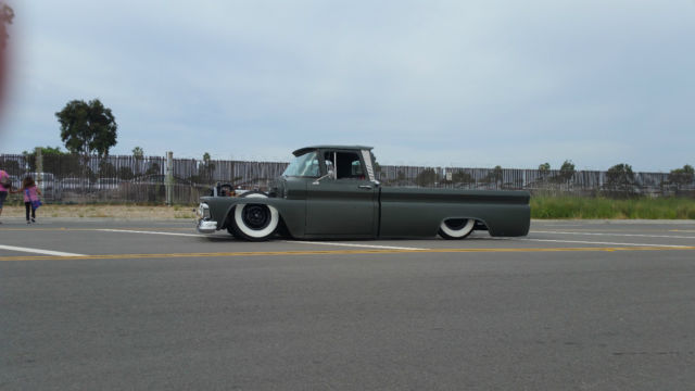 1961 Matte OD Green Chevrolet C-10 Pick-up