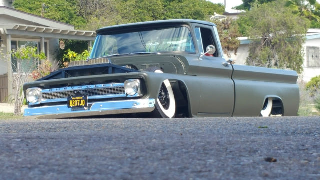 1961 Matte OD Green Chevrolet C-10 Pick-up
