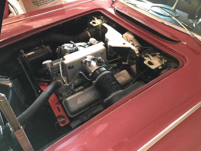 1961 honduras maroon Chevrolet Corvette