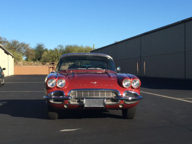 1961 honduras maroon Chevrolet Corvette